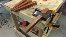A card scraper helped to quickly get the majority removed