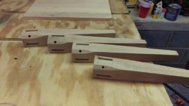 All mortises done
