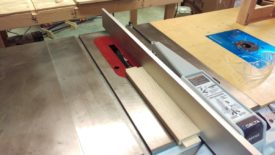 Cutting the dado