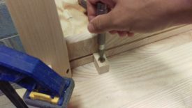 Marking holes before drilling