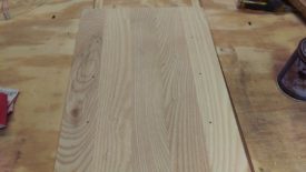 Holes drilled
