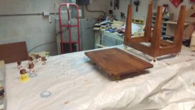 After stain