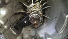 Seal cover is behind release bearing and clutch fork