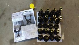 Rear control arm bushings