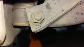 Second LCA to ball joint bolt