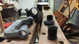 Bushings removed