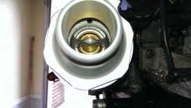 Orientation of thermostat in housing