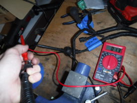 Unless you are 100% positive which connector is which, check continuity to ensure you've got it right