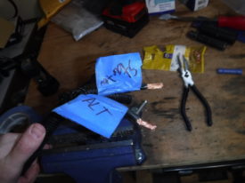Again, labels help avoid mistakes