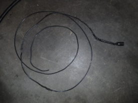 The signal wire has been extended to match the bigger starter wire