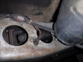 When you remove the harness, don't forget this ground