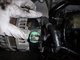 These two plugs are for the alternator (duh)