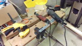Vise helped for small pieces