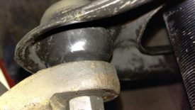 Boot and joint reinstalled