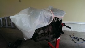 You don't want crap getting in the head while the paint dries