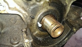 Crank seal screw