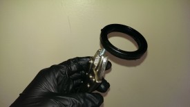 Crank seal after removal
