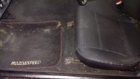 Front 2 seat bolts need to come out