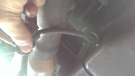 Pull grommet out