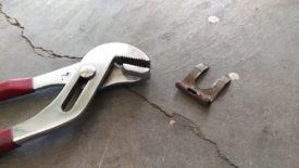 Tab after removal