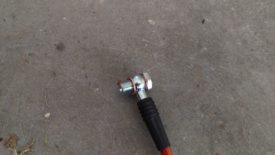 New banjo bolt and crush washers