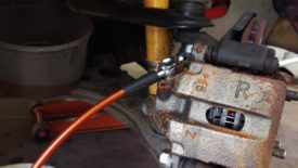 New fitting loosely installed