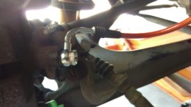 Banjo bolt installed as before