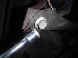 First bolt