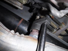 O2 sensor socket in use