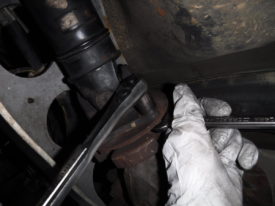 Four bolts and nuts