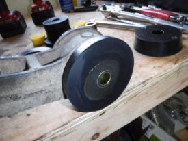 Sleeve is flush with top of bushing