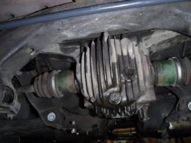One piece axles