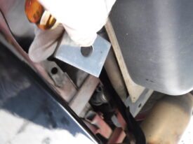 Square washer that goes with the bolts