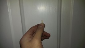 After grinding with the dremel, now flat