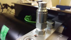 Install these on the Teflon side of the adapter