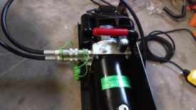 Power unit connected