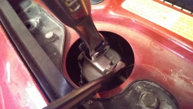 Getting wrenches on the receiver/drier