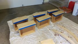All the drawers are ready