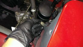 Disconnect this AC compressor wire