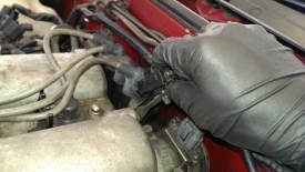 Front O2 sensor plug removal