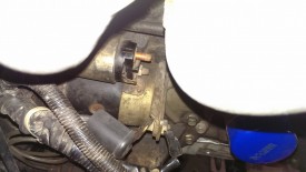 Starter wires after removal