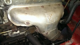 Removing the heat shield can make things easier