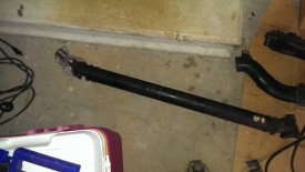 Driveshaft after removal