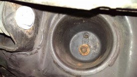 Motor mount up close