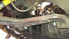 Motor mount perspective further back