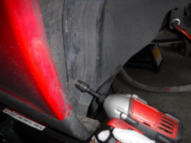 First bolt for fender liner