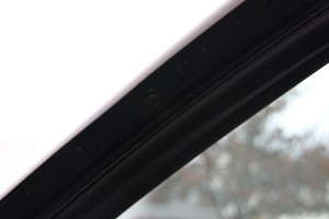 Torx screw in the middle, black