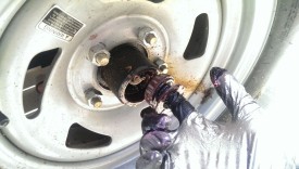 Bearing fell out