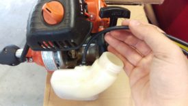 Feeding fuel filter in