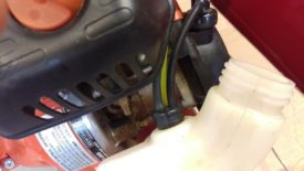 Seating the grommet